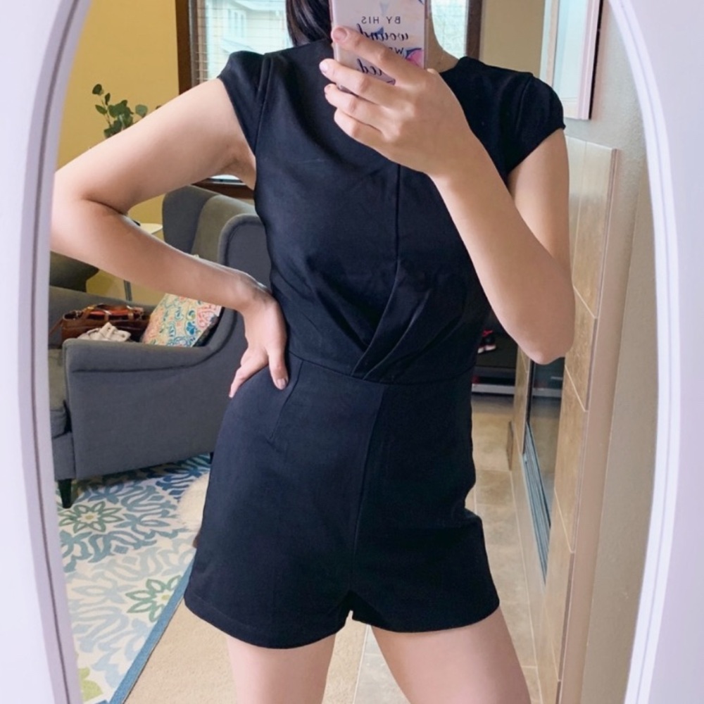 ASOS Glamorous Black Romper